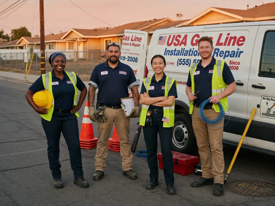 Gas Line Installation company in Zahl, ND